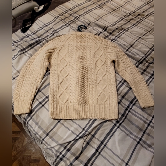VINTAGE Kennedy of Ardara 100% wool fisherman sweater - Picture 2 of 4